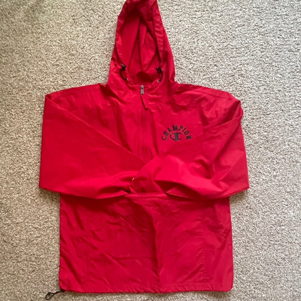 Champion windbreaker, very thin material